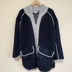 NWT SHERPA ZIP UP JACKET